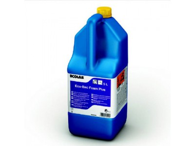 Ecolab ECO-BAC FOAM PLUS 5L Καθαριστικό Απολυμαντικό Κουζίνας με Χλώριο