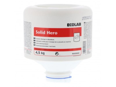 Ecolab Solid Hero Απορρυπαντικό Πλυντηρίου Πιάτων και Ποτηριών σε Πάστα 4,5kg