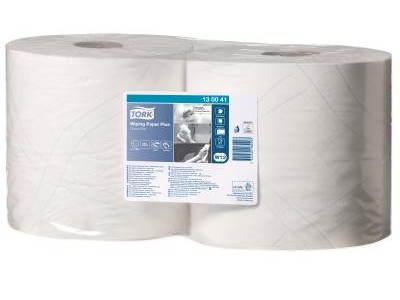 Tork Wiping Paper Plus Λευκό Combiroll [W1/W2], 2φυλλο, 255m